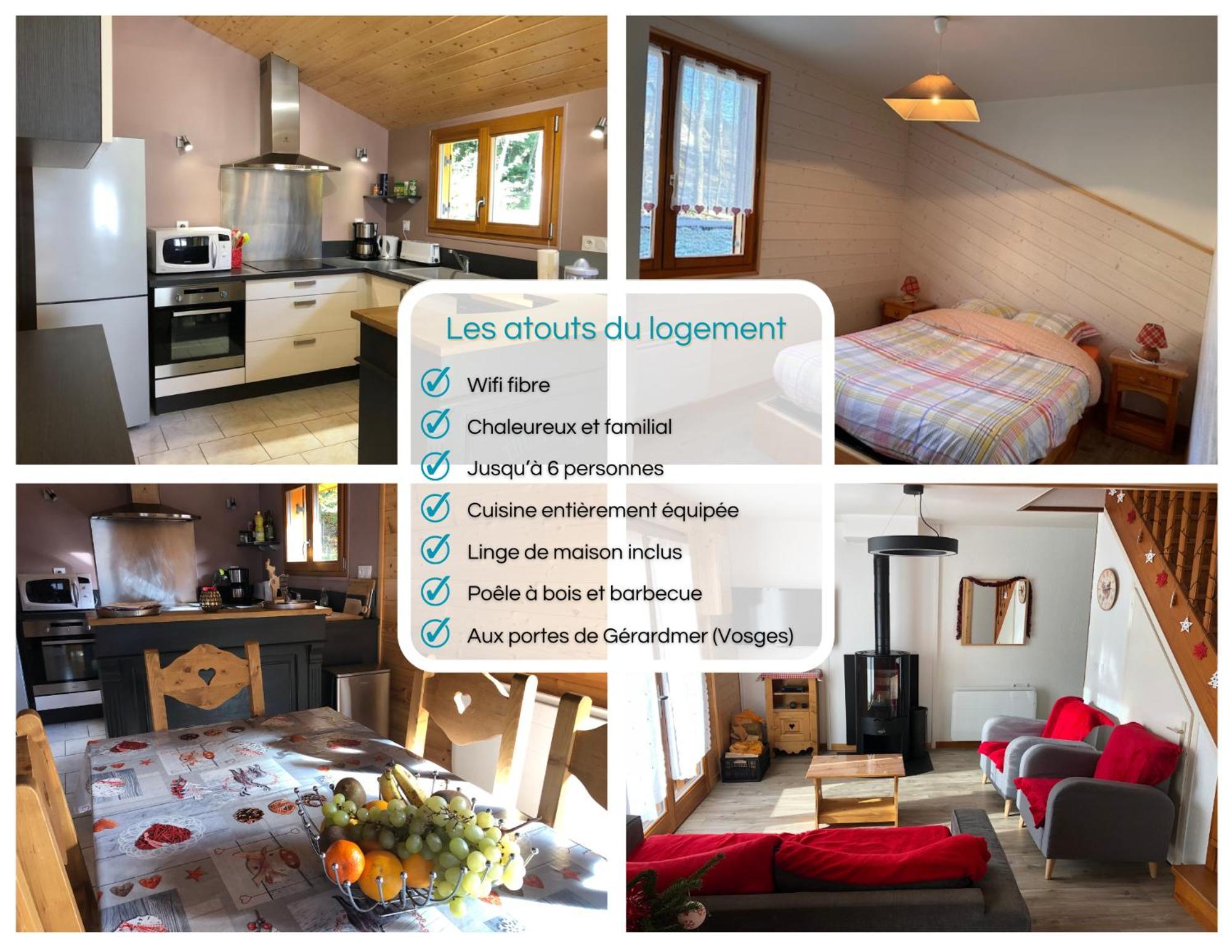 Chalet O Fil De Lo - Wifi, Bbq, Parking Xonrupt-Longemer Exterior photo
